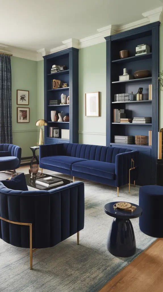 28 Blue And Green Living Room Ideas That Will Refresh Your Space