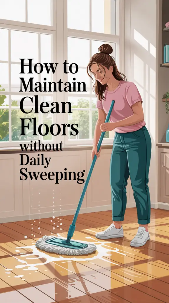 How to Keep Floors Clean Without Daily Sweeping in 2025