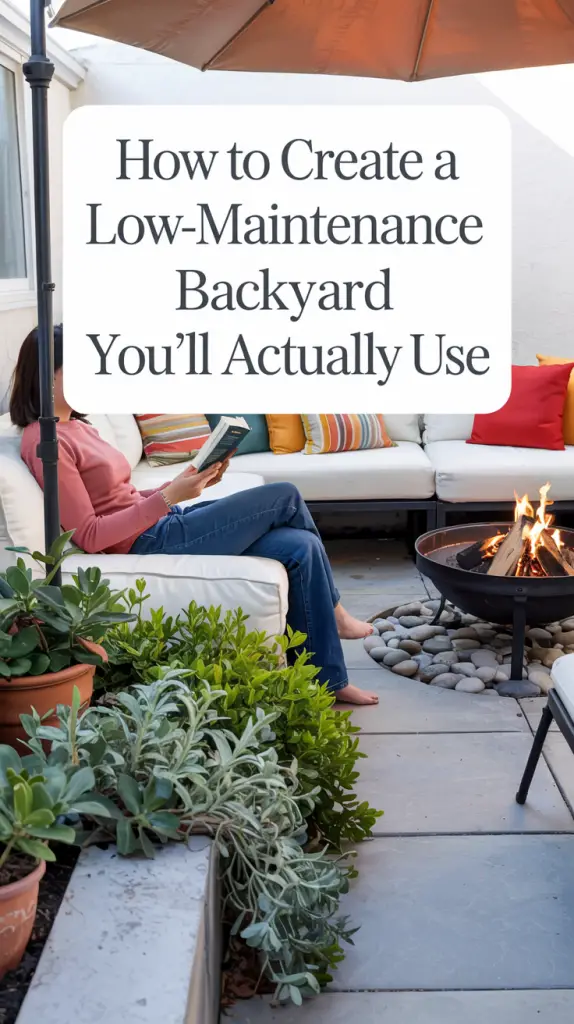 How to Create a Low-Maintenance Backyard You’ll Actually Use in 2025