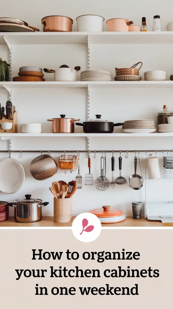 How to Organize Your Kitchen Cabinets in One Weekend – Step-by-Step Guide for 2025