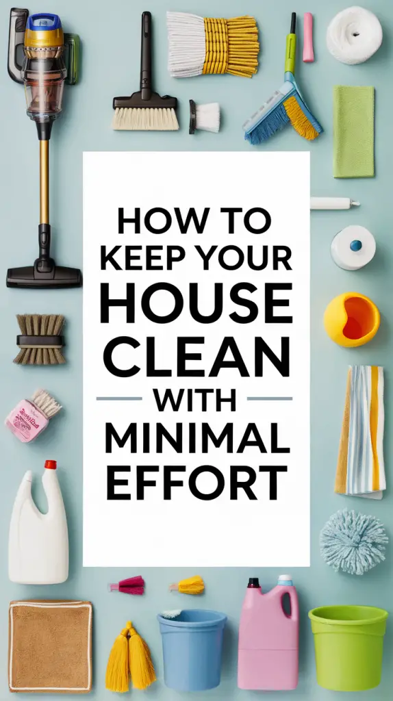 How to Keep Your House Clean with Minimal Effort in 2025