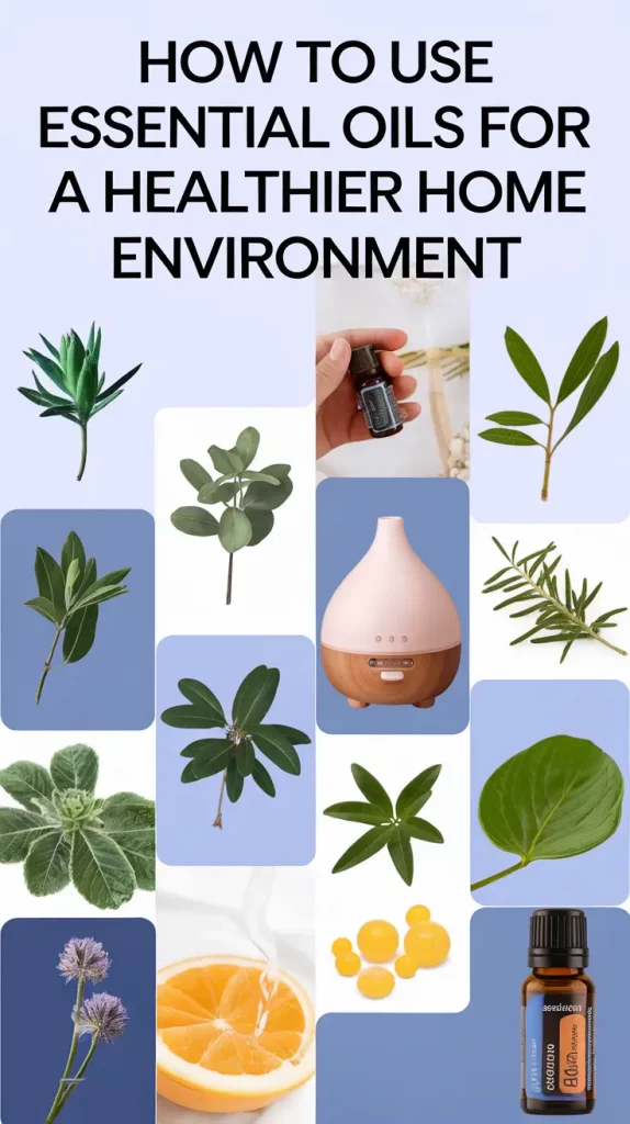 How to Use Essential Oils for a Healthier Home Environment