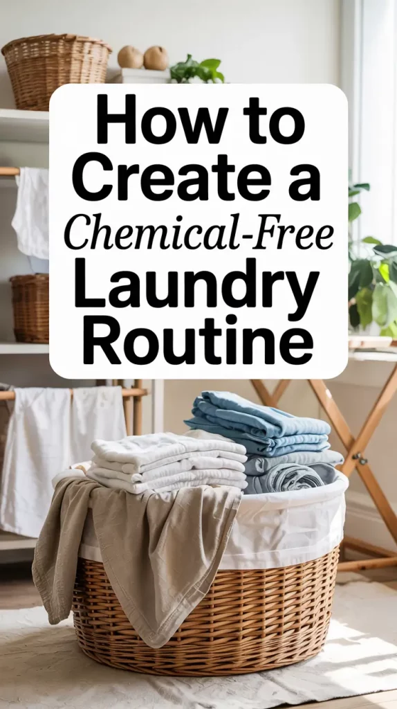 How to Create a Chemical-Free Laundry Routine