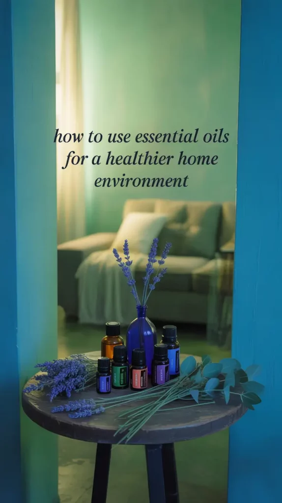 How to Use Essential Oils for a Healthier Home Environment