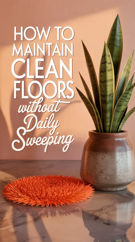 How to Keep Floors Clean Without Daily Sweeping in 2025