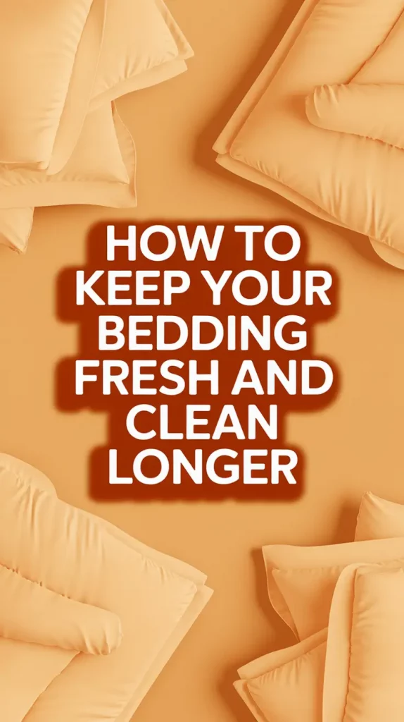 How to Keep Your Bedding Fresh and Clean Longer