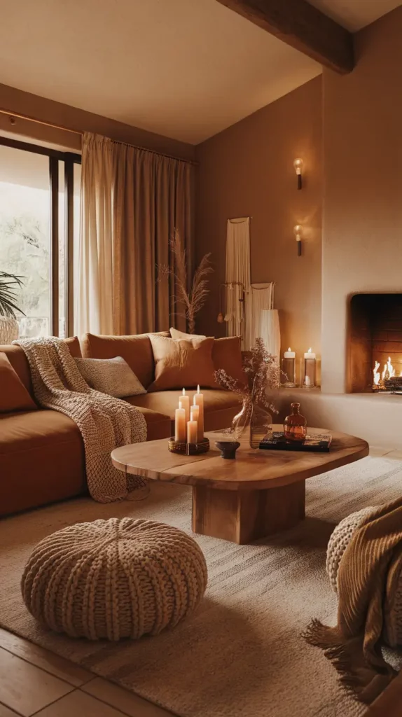 Earthy Living Room Ideas: 30 Cozy and Natural Designs for a Warm 2025 Home