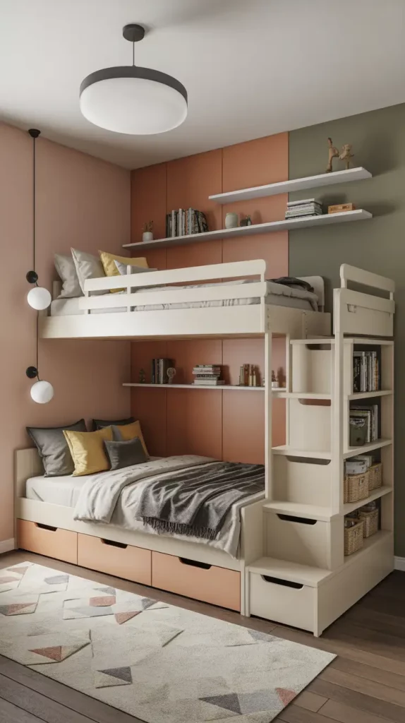 Shared Bedroom for Kids: 28 Stylish and Practical Design Ideas