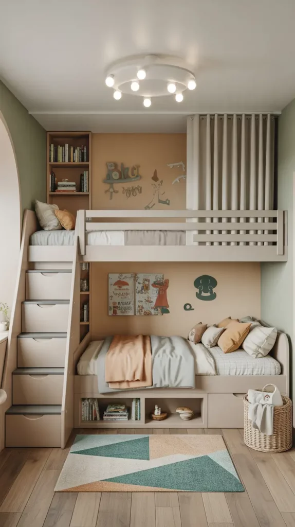 Shared Bedroom for Kids: 28 Stylish and Practical Design Ideas