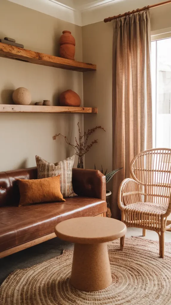 Earthy Living Room Ideas: 30 Cozy and Natural Designs for a Warm 2025 Home