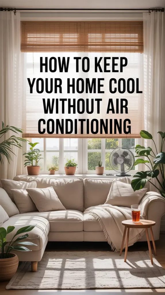 How to Keep Your Home Cool Without Air Conditioning