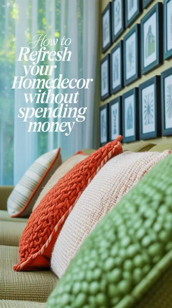 How to Refresh Your Home Decor Without Spending Money
