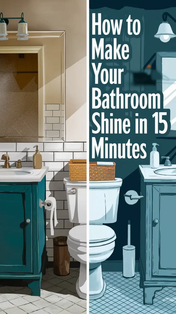 Make Your Bathroom Shine in 15 Minutes – My Real Routine