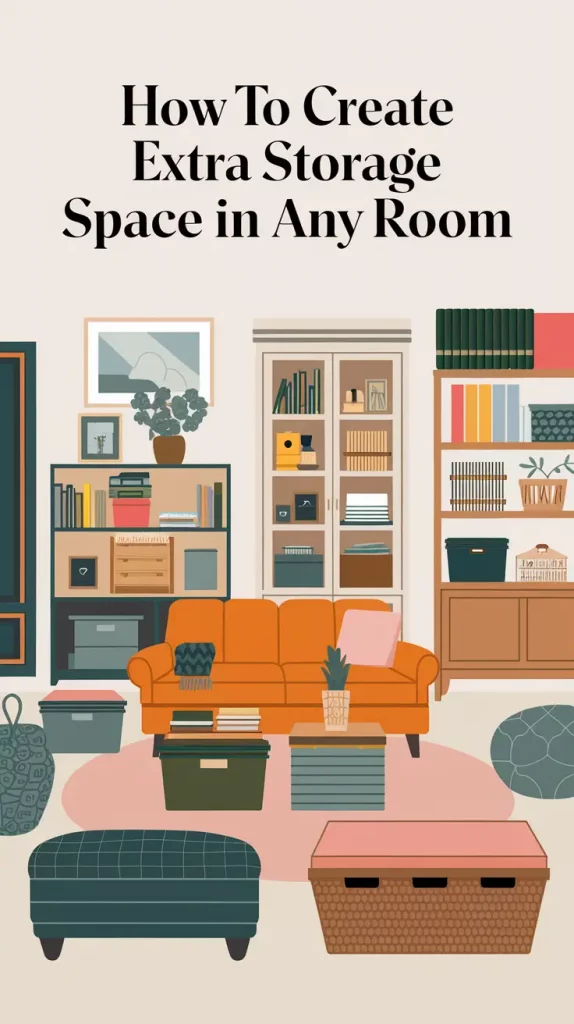 How to Create Extra Storage Space in Any Room (2025 Edition)
