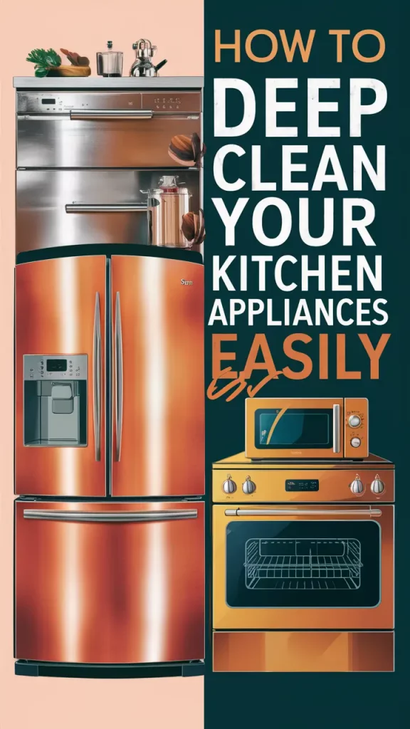 How to Deep Clean Your Kitchen Appliances Easily in 2025