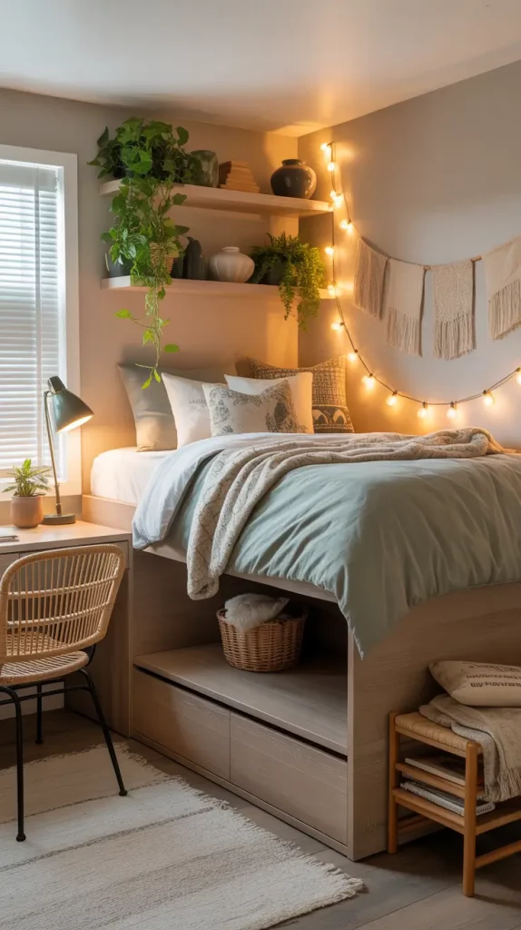 Earthy Dorm Room Ideas 2025: 27 Cozy & Modern Layouts for College Style