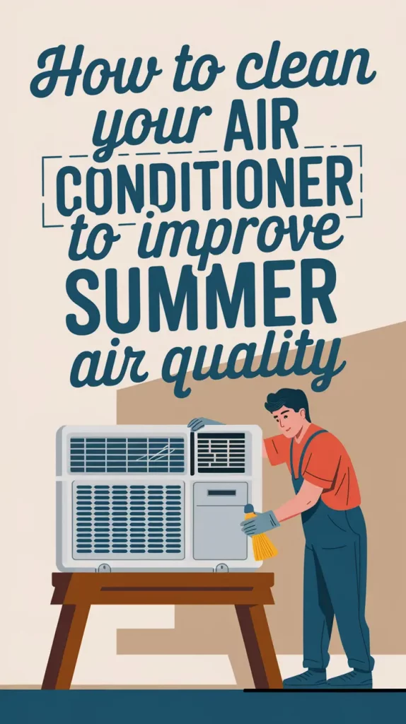 How to Clean Your Air Conditioner to Improve Summer Air Quality