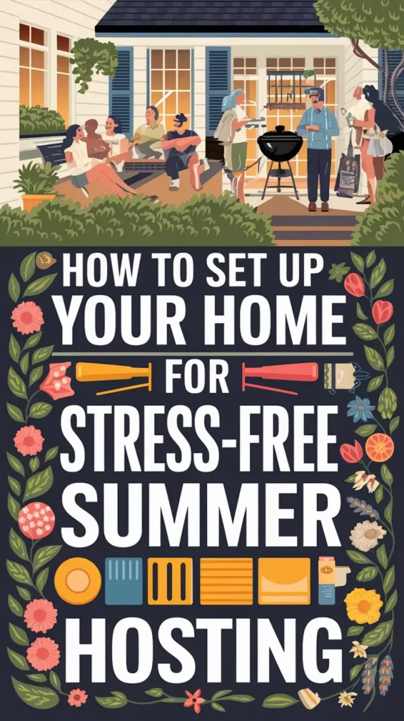 Stress-Free Summer Hosting: How I Set Up My Home in 2025