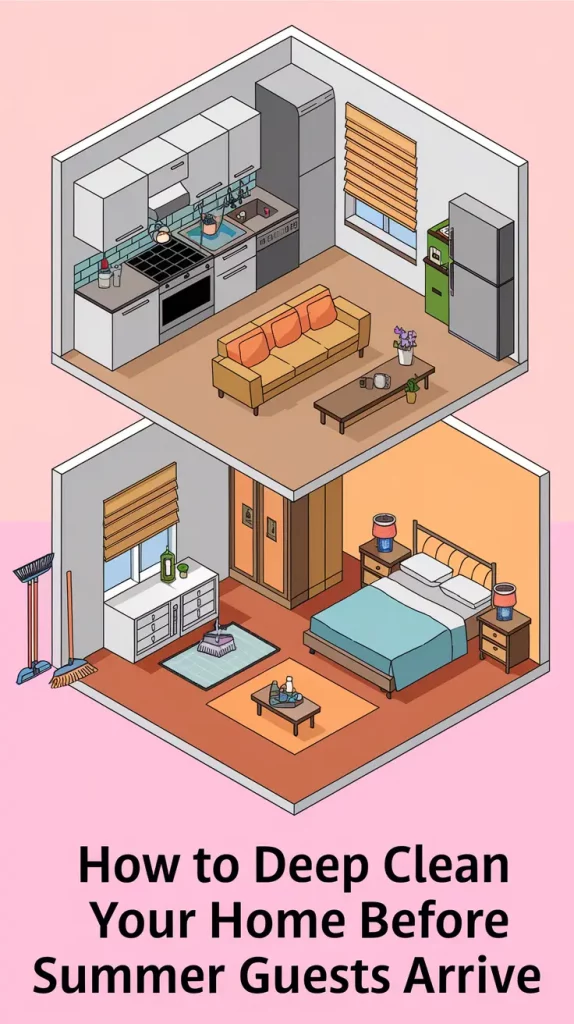 How to Deep Clean Your Home Before Summer Guests Arrive