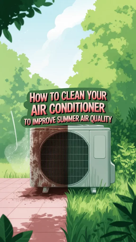 How to Clean Your Air Conditioner to Improve Summer Air Quality