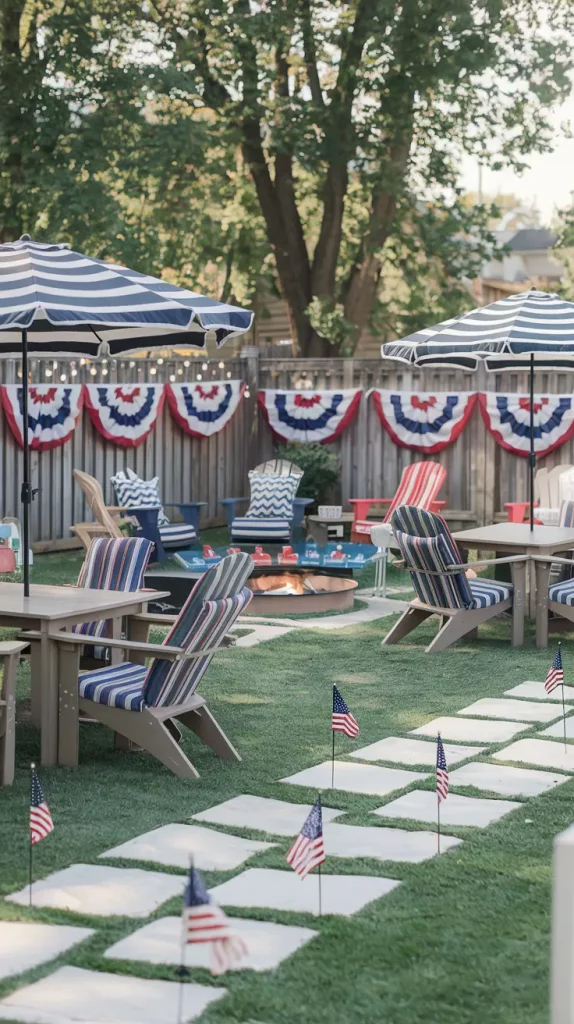 4th of July House with an American Flag — Bright Decor and Cozy Ideas