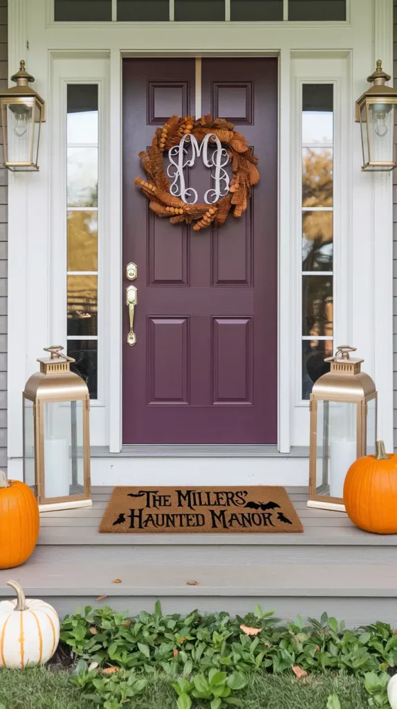 Halloween Door Mat Ideas 2025: Cozy, Spooky & Stylish Front Porch Looks