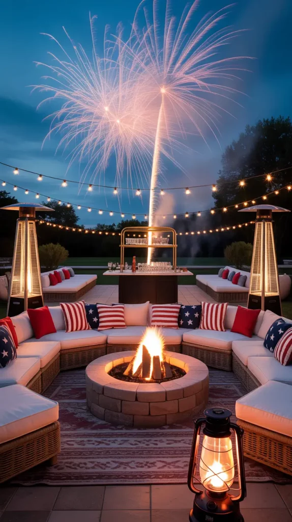 4th of July House with an American Flag — Bright Decor and Cozy Ideas