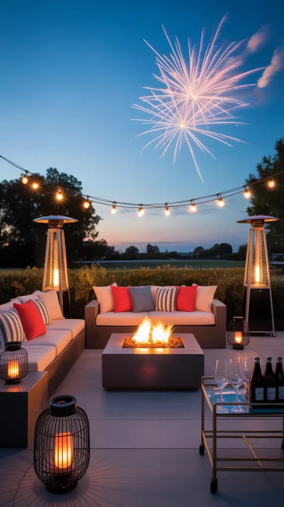 4th of July House with an American Flag — Bright Decor and Cozy Ideas