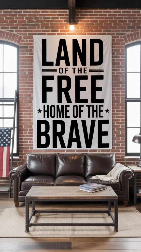 4th of July Americana Inspired Wall Decals for Stylish 2025 Celebrations