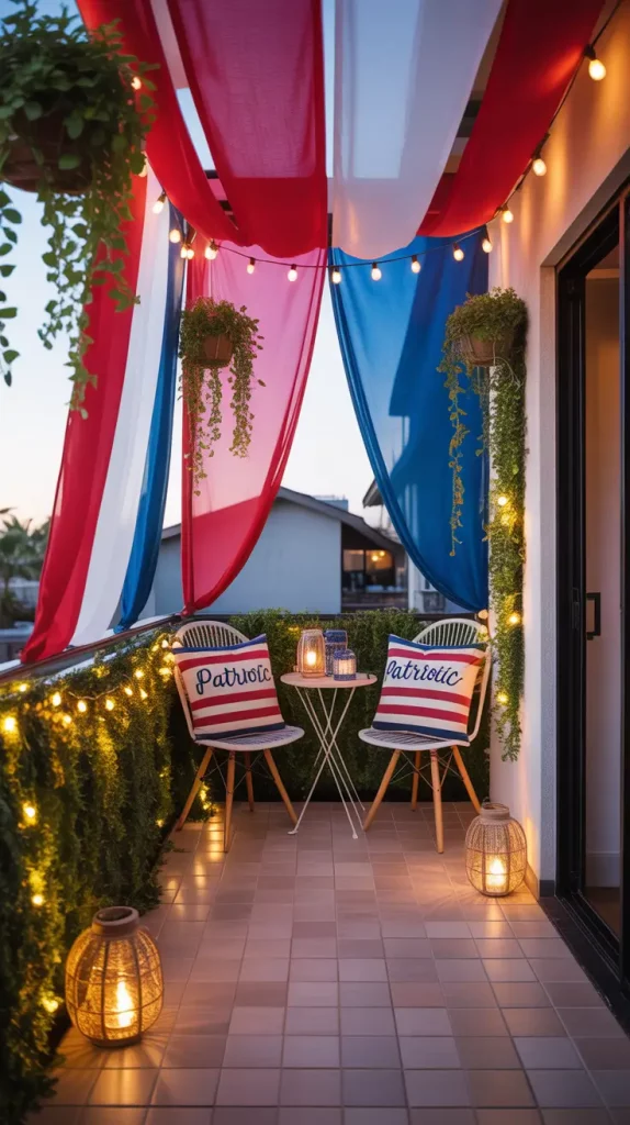4th of July House with an American Flag — Bright Decor and Cozy Ideas