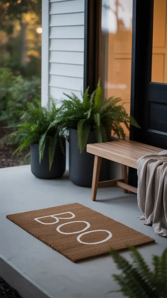 Halloween Door Mat Ideas 2025: Cozy, Spooky & Stylish Front Porch Looks