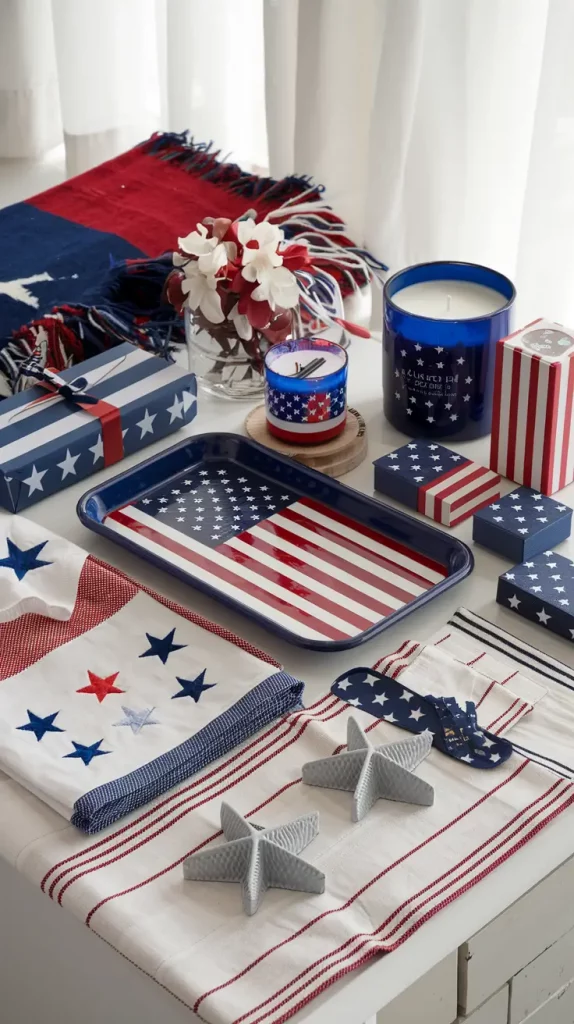 4th of July House with an American Flag — Bright Decor and Cozy Ideas