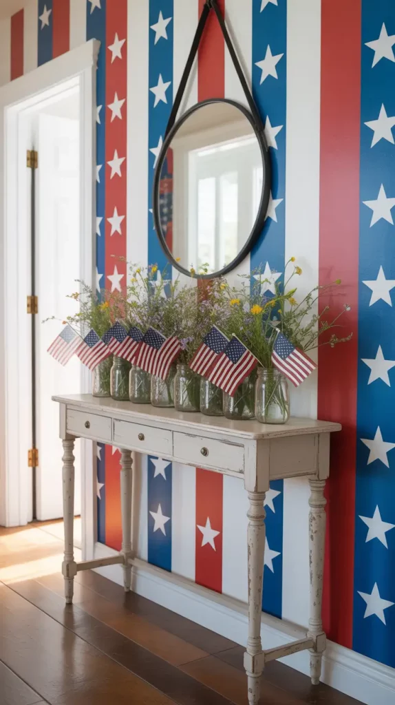 4th of July Americana Inspired Wall Decals for Stylish 2025 Celebrations
