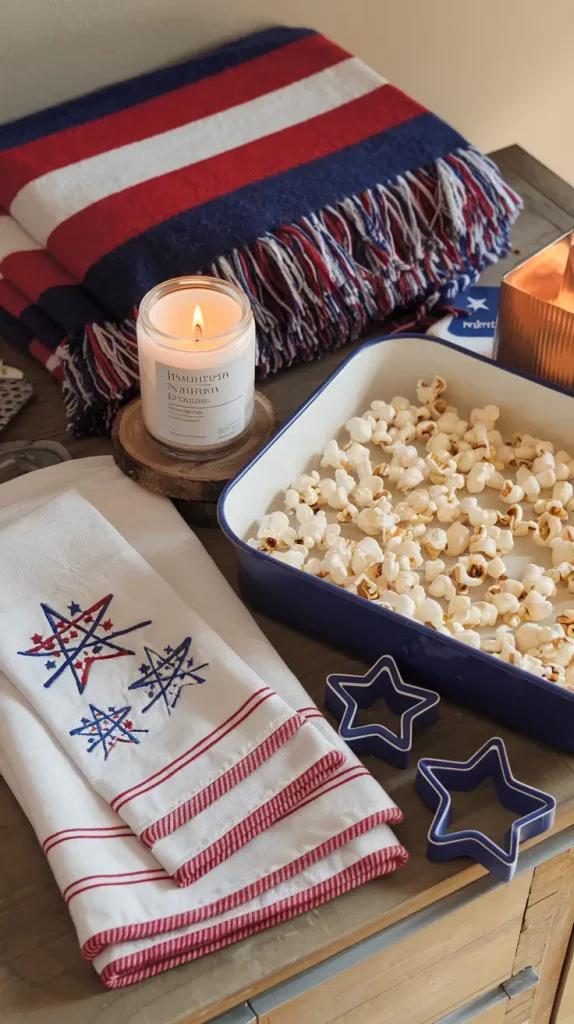 4th of July House with an American Flag — Bright Decor and Cozy Ideas