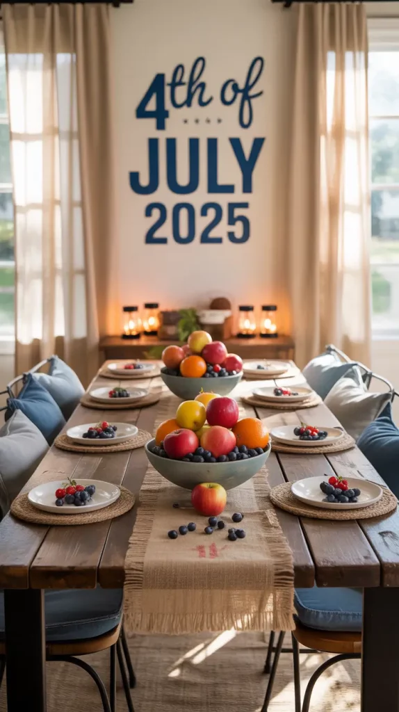 4th of July Americana Inspired Wall Decals for Stylish 2025 Celebrations