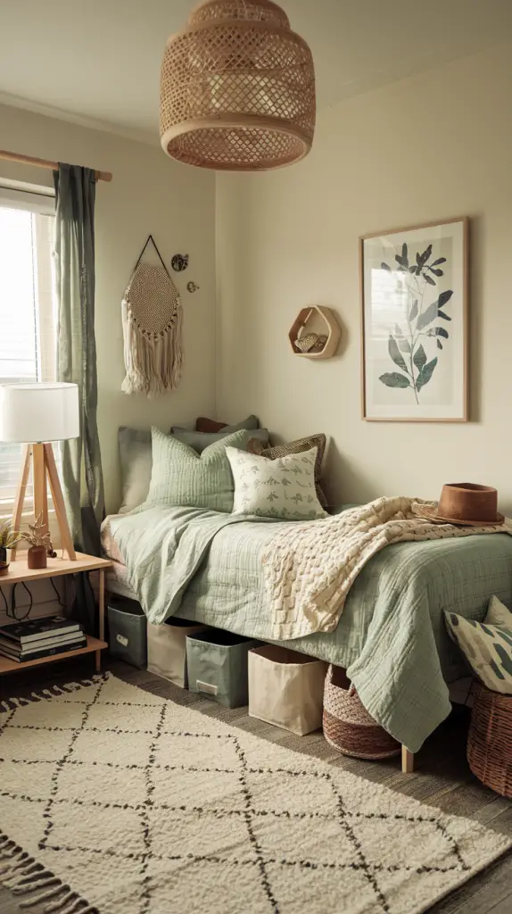Earthy Dorm Room Ideas 2025: 27 Cozy & Modern Layouts for College Style