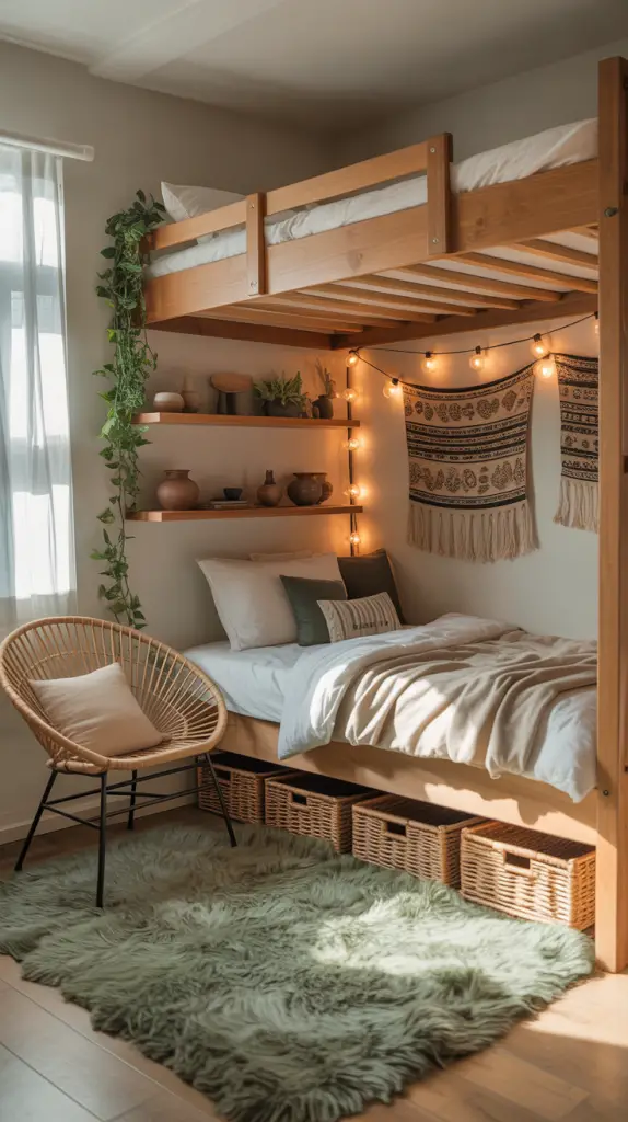 Earthy Dorm Room Ideas 2025: 27 Cozy & Modern Layouts for College Style