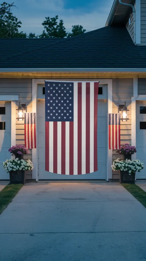 4th of July House with an American Flag — Bright Decor and Cozy Ideas