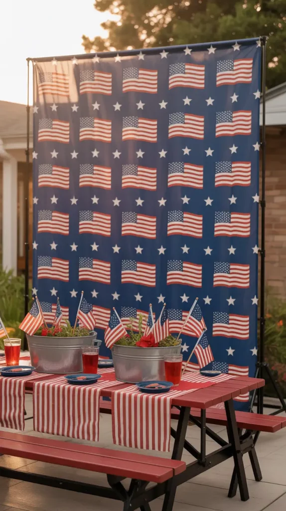 4th of July Americana Inspired Wall Decals for Stylish 2025 Celebrations