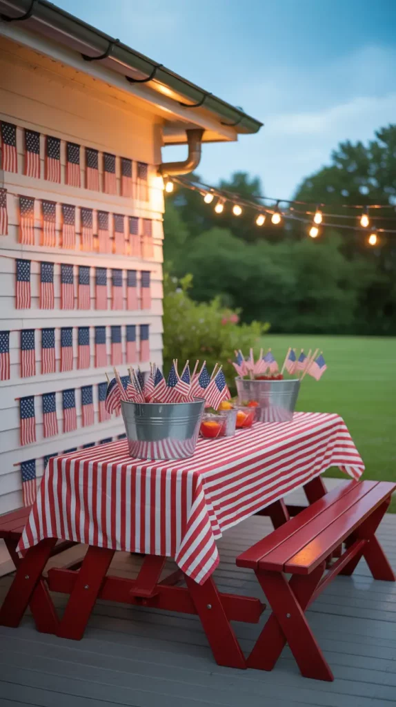 4th of July Americana Inspired Wall Decals for Stylish 2025 Celebrations