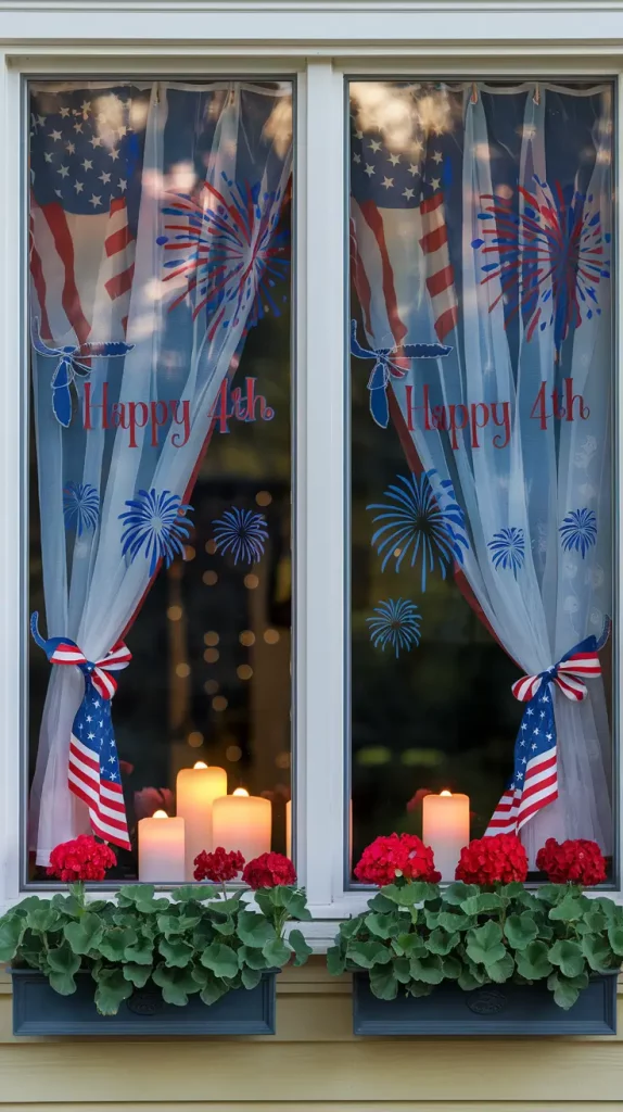 4th of July House with an American Flag — Bright Decor and Cozy Ideas