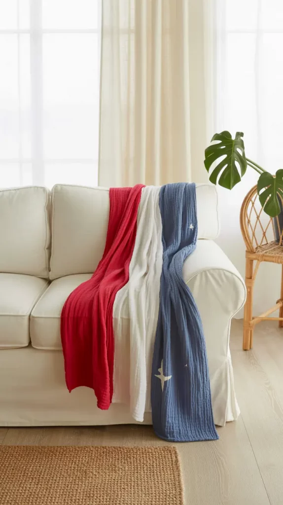 Best 4th of July Blankets and Pillows for the Sofa – 2025 Cozy Decor