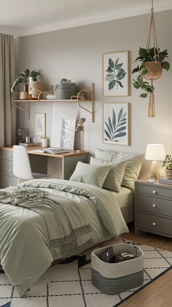 Earthy Dorm Room Ideas 2025: 27 Cozy & Modern Layouts for College Style
