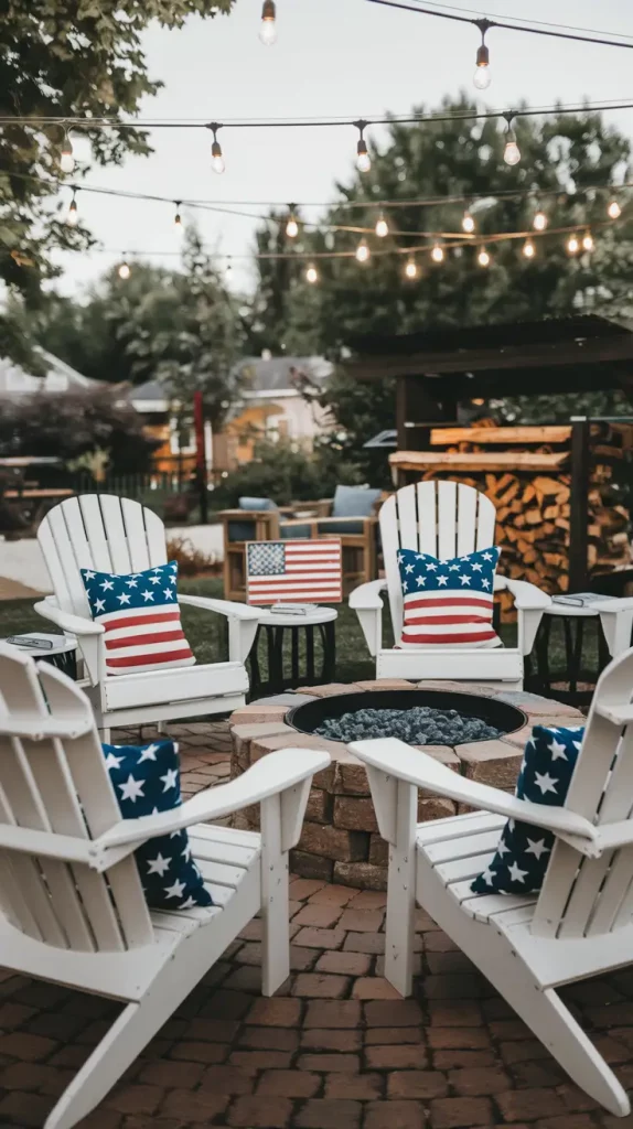 4th of July House with an American Flag — Bright Decor and Cozy Ideas