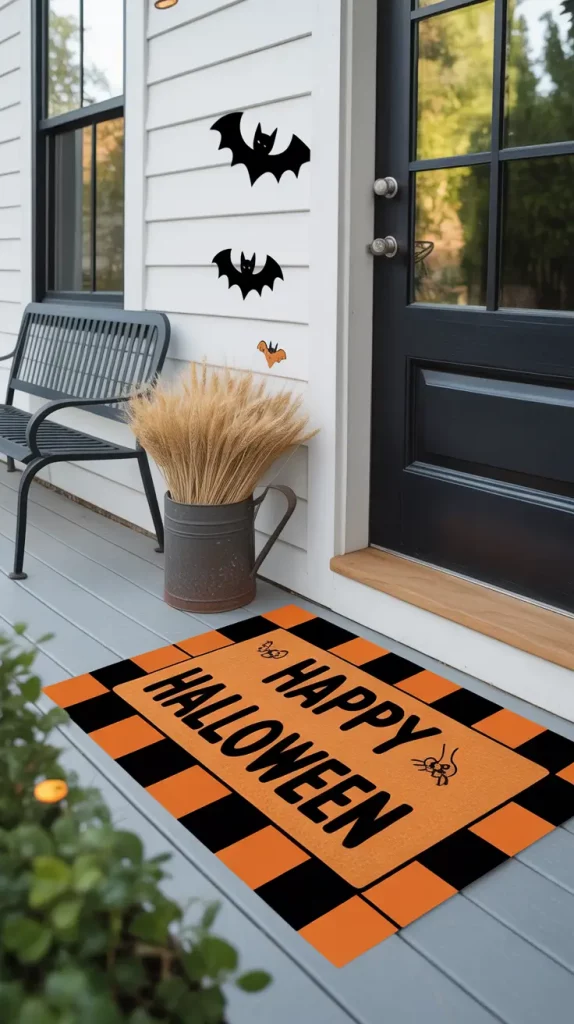 Halloween Door Mat Ideas 2025: Cozy, Spooky & Stylish Front Porch Looks