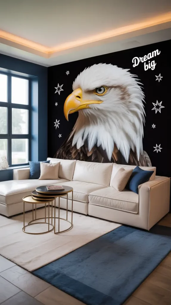 4th of July Americana Inspired Wall Decals for Stylish 2025 Celebrations