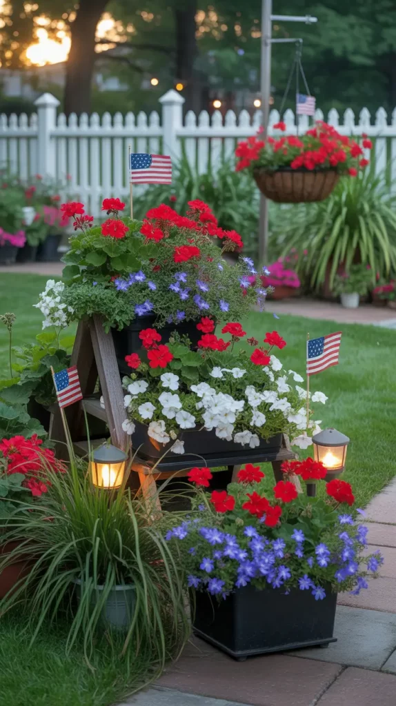 4th of July House with an American Flag — Bright Decor and Cozy Ideas