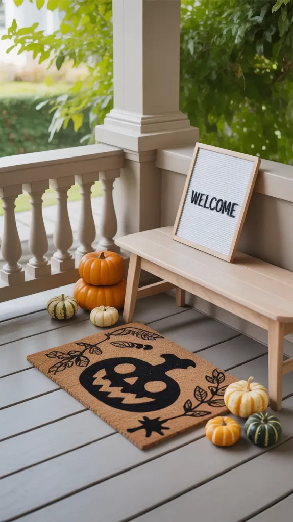 Halloween Door Mat Ideas 2025: Cozy, Spooky & Stylish Front Porch Looks