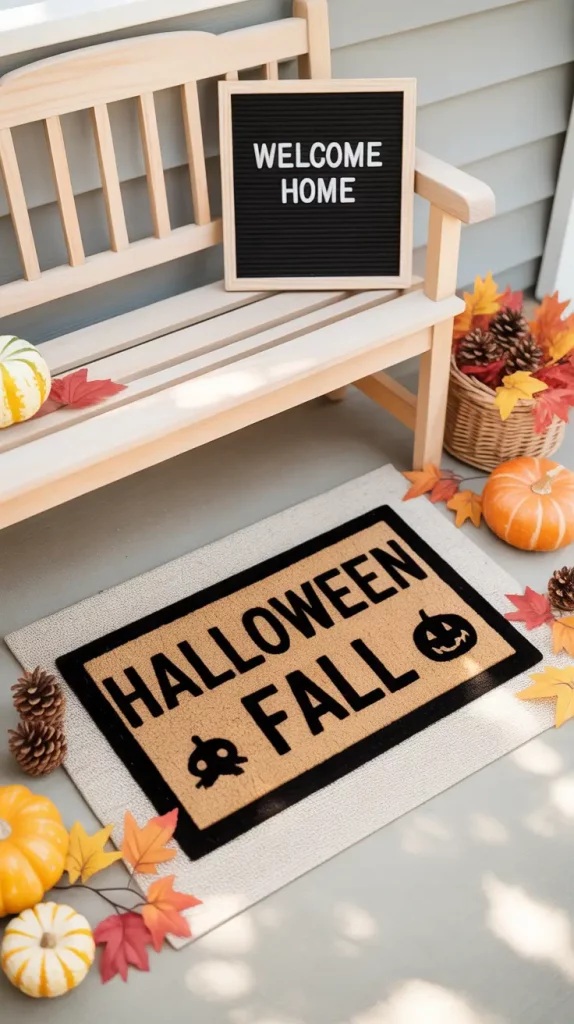 Halloween Door Mat Ideas 2025: Cozy, Spooky & Stylish Front Porch Looks