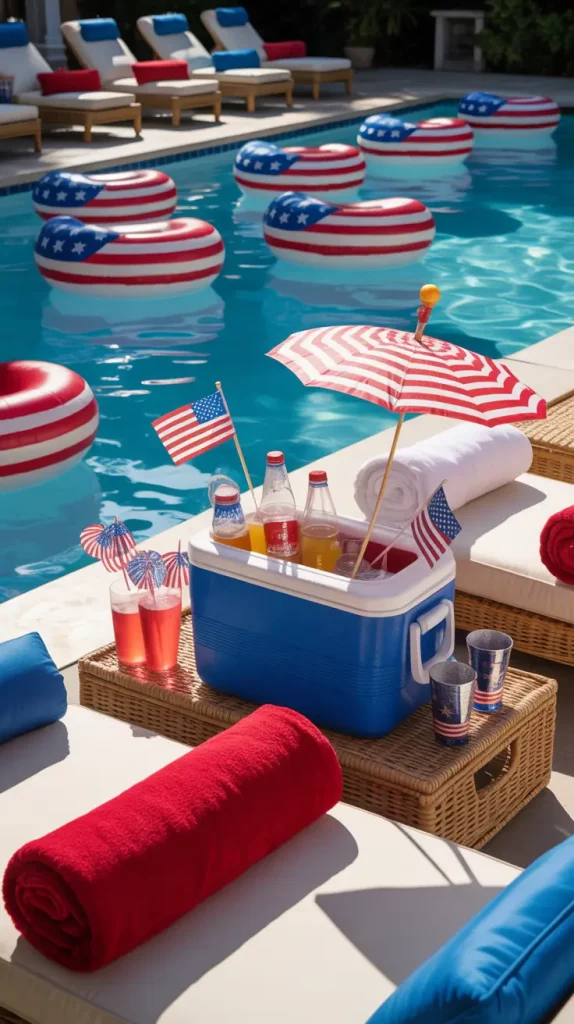 4th of July House with an American Flag — Bright Decor and Cozy Ideas